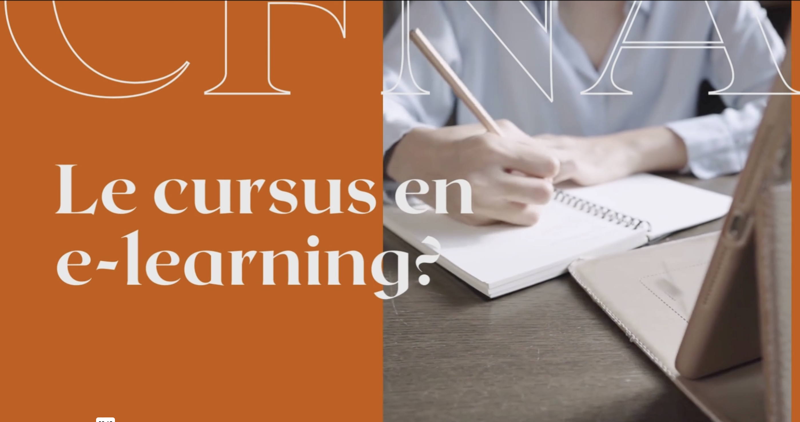 Témoignage d'une étudiante en "E-learning"